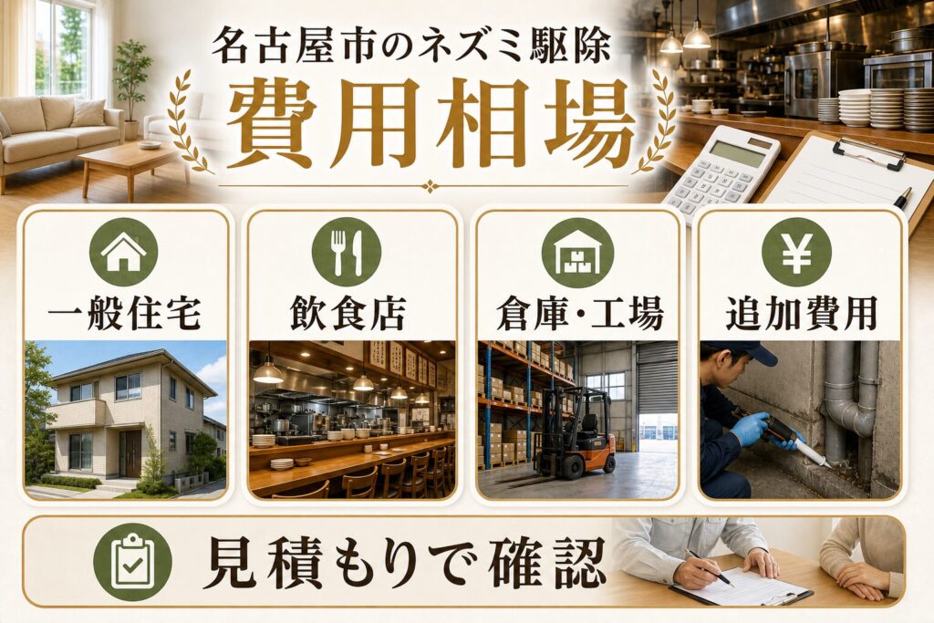プロのネズミ駆除で行われる調査・薬剤・除去消毒・侵入口封鎖・証明書発行の工程