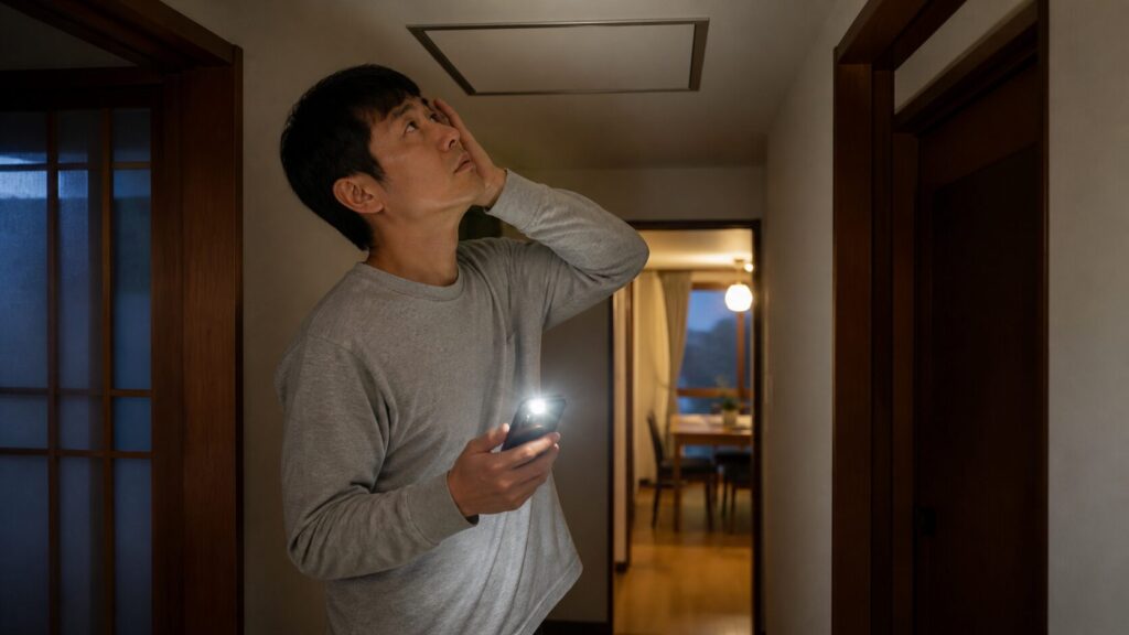 イタチのフン(糞)の特徴・見分け方｜色・大きさ・臭いから今すぐわで庭・ベランダ・物置に残るケースを解説するイメージ