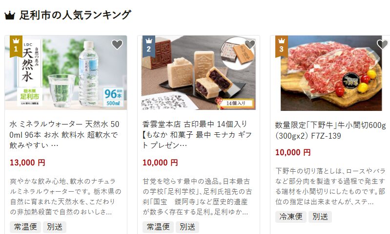 栃木県足利市の返礼品 ミネラルウォーター 天然水 500ml 96本