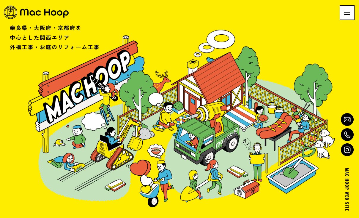 Mac Hoopのホームページ