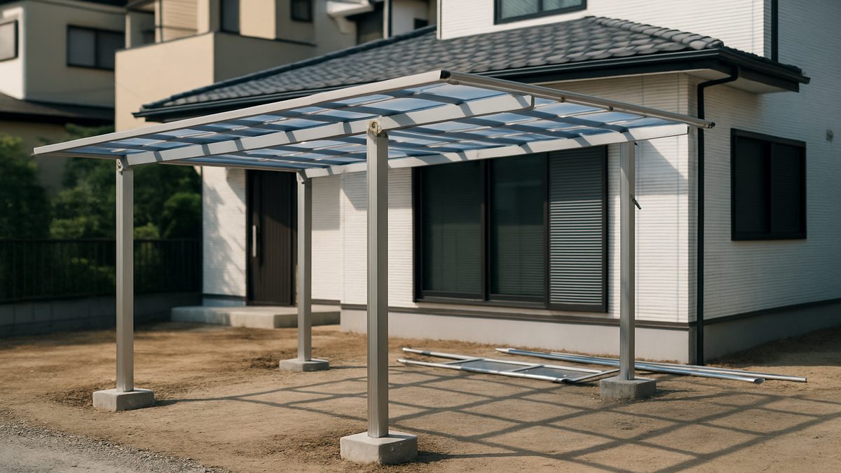 カーポート工事の流れと施工ステップ