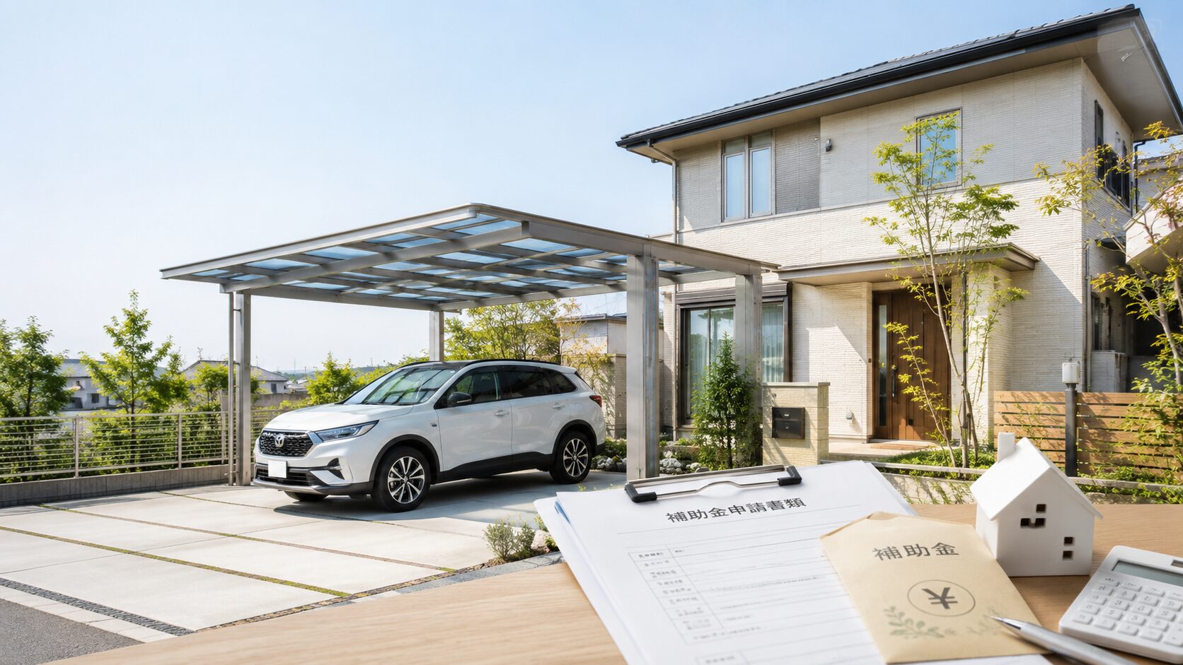 新潟カーポート補助金・費用節約