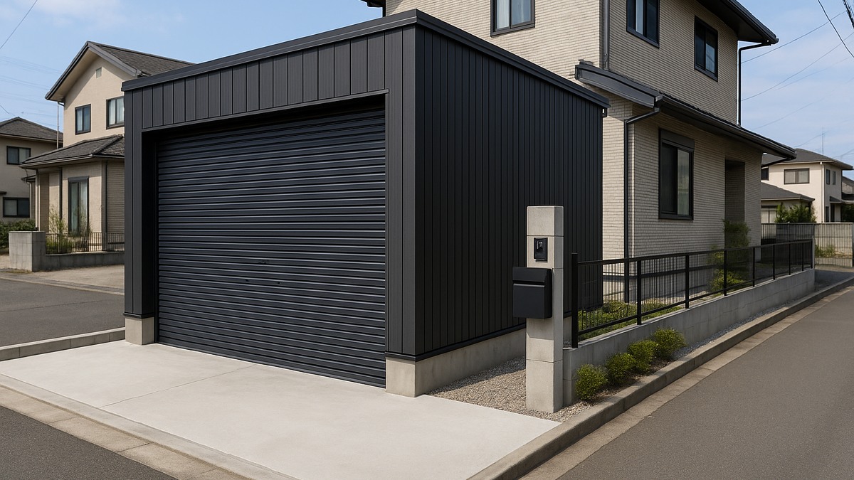 後付けガレージの費用相場をイメージしやすい日本の住宅施工例