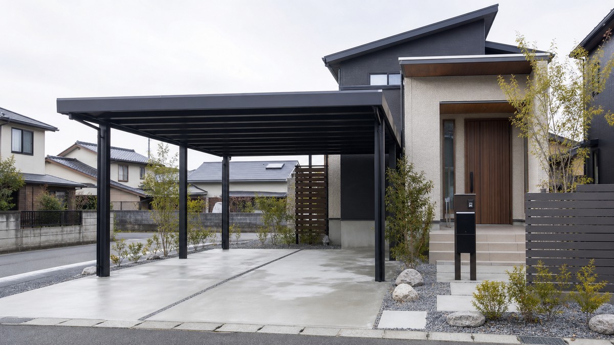 富山のカーポート設置でよくある質問の施工イメージ