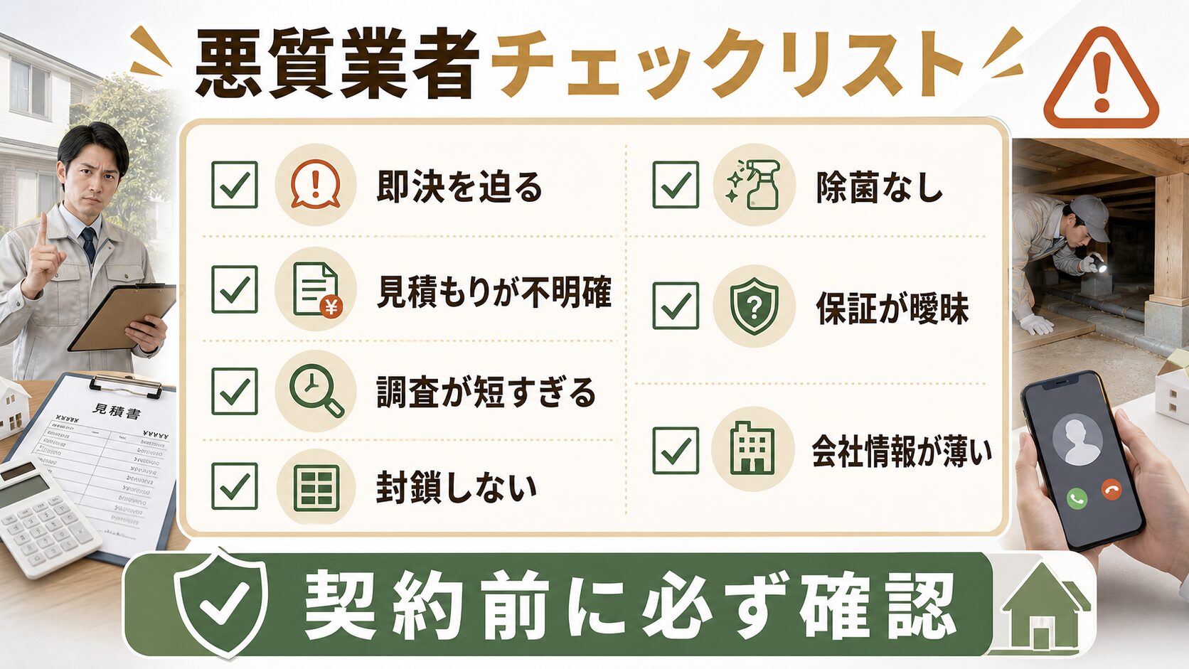 口コミ・評判から選ぶ！福井県のネズミ駆除業者の評価比較を解説するイメージ