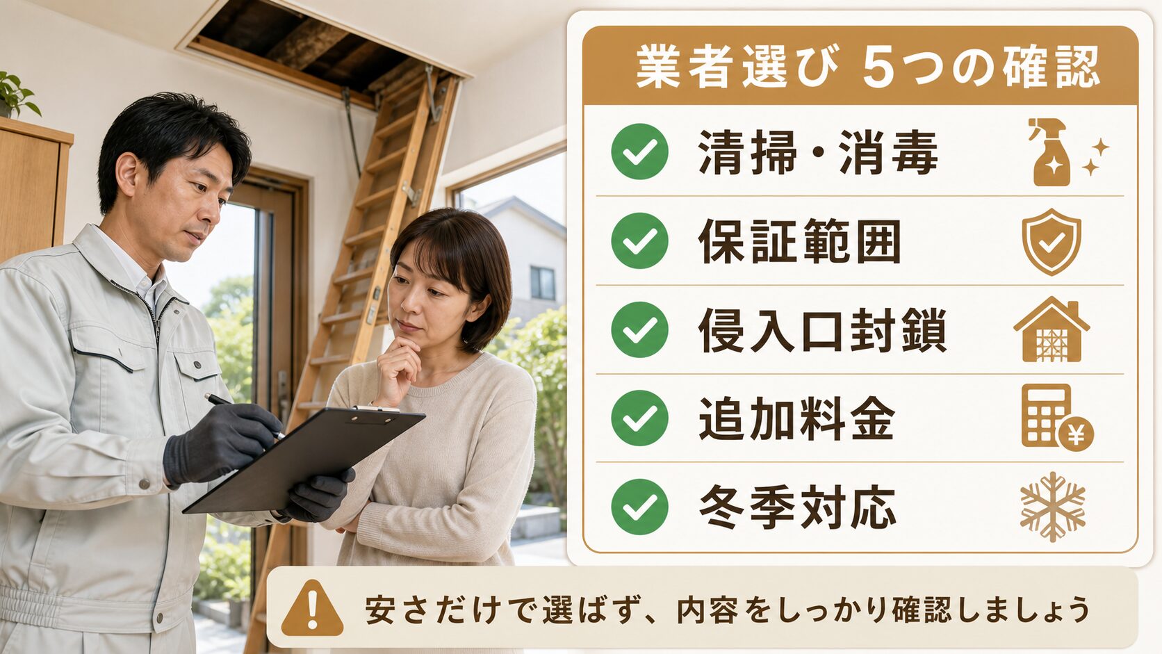 仙台市でネズミ駆除業者を選ぶ前に確認したい5つのポイント