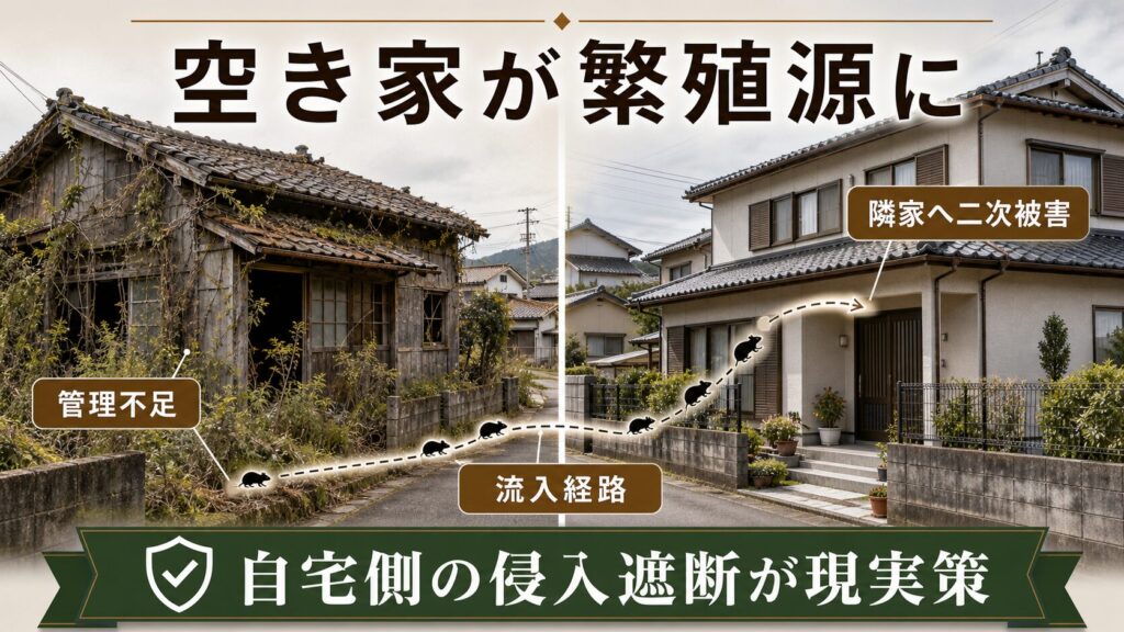 上京区・北区(西陣・紫野・大徳寺周辺)のネズミ駆除対応状況