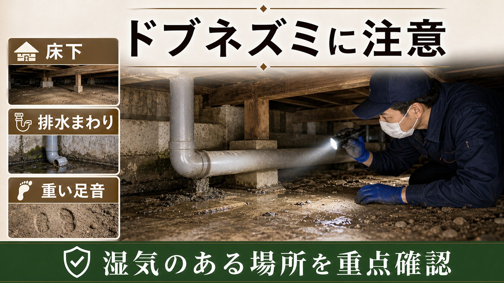 広島県で多いネズミの種類と被害パターンの解説画像