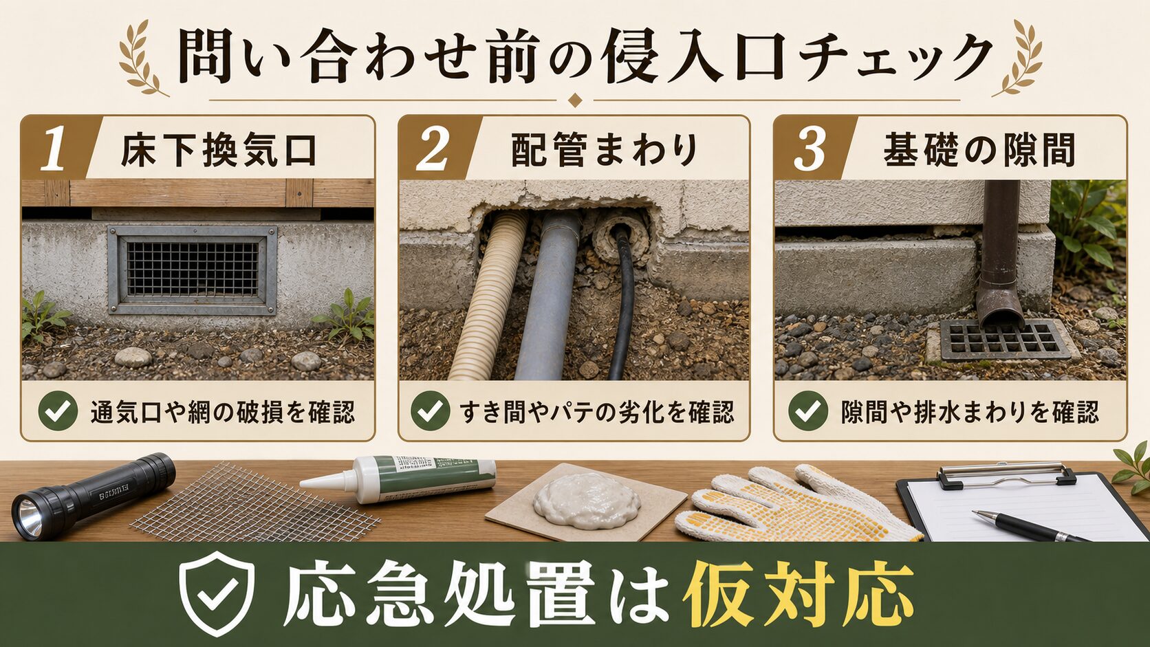 京都特有のネズミ侵入経路と再発パターン