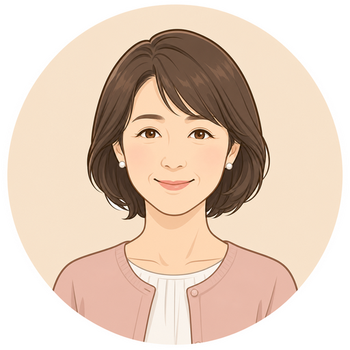 口コミ用アイコン（40〜50代女性）