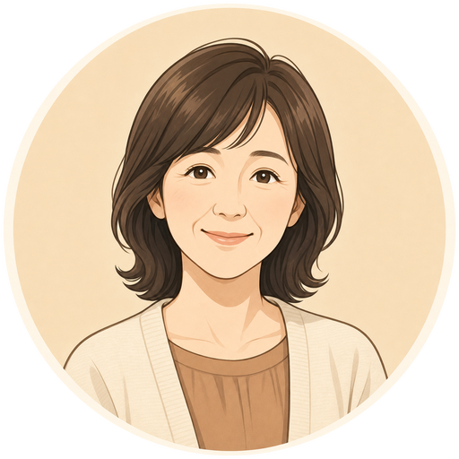 口コミ用アイコン（40〜50代女性）