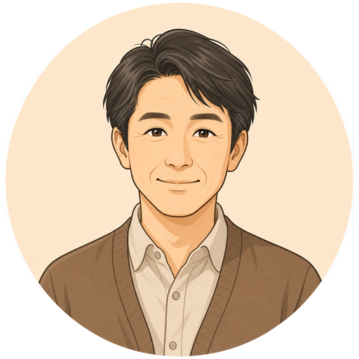 口コミ用アイコン（40〜50代男性）