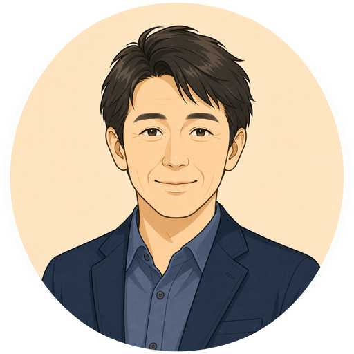 口コミ用アイコン（40〜50代男性）