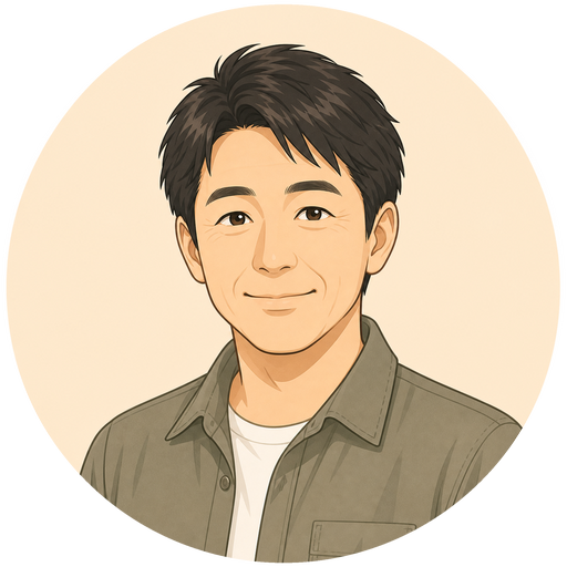 口コミ用アイコン（40〜50代男性）