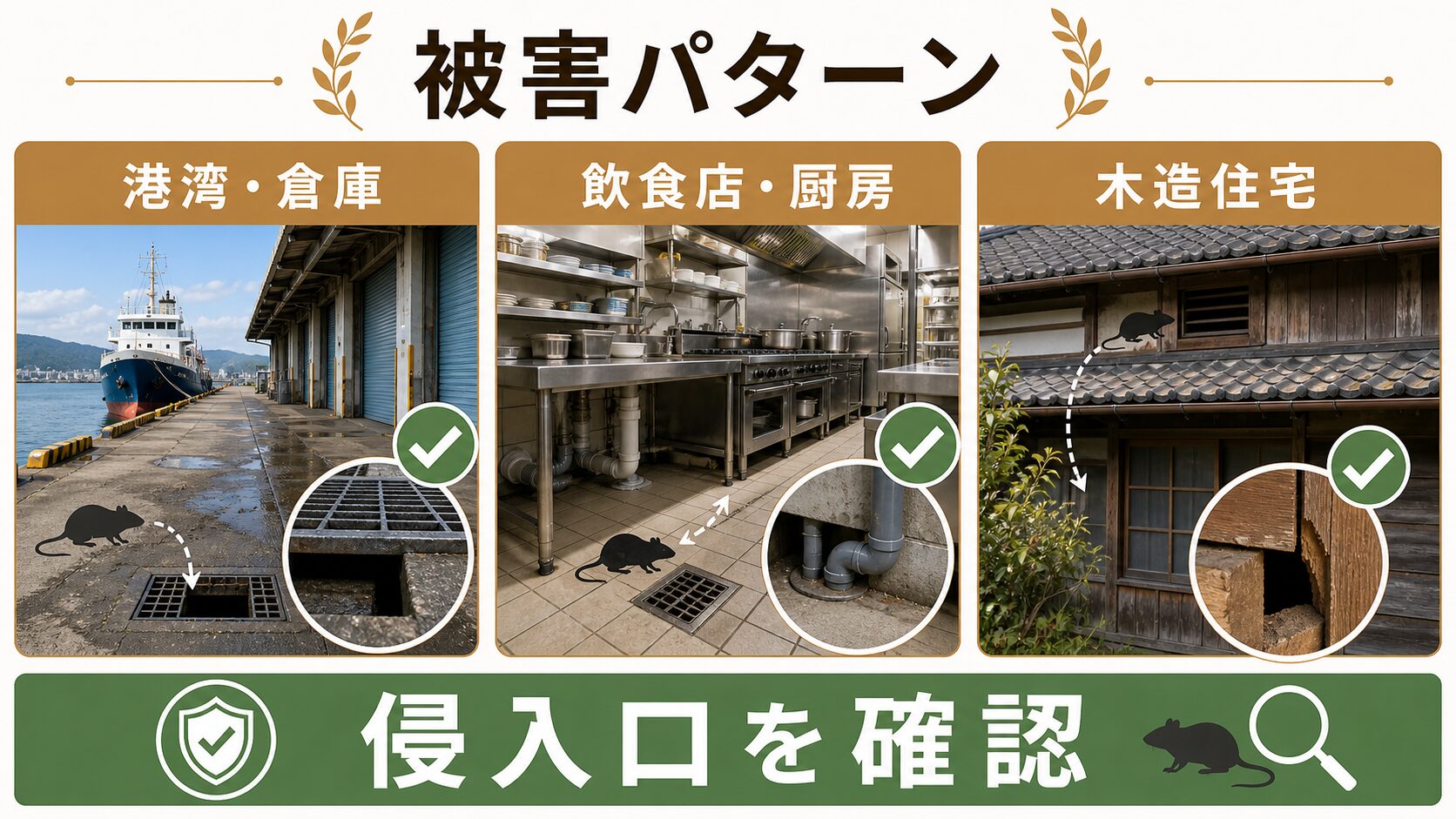 大阪市でネズミ駆除業者に依頼する際の注意点