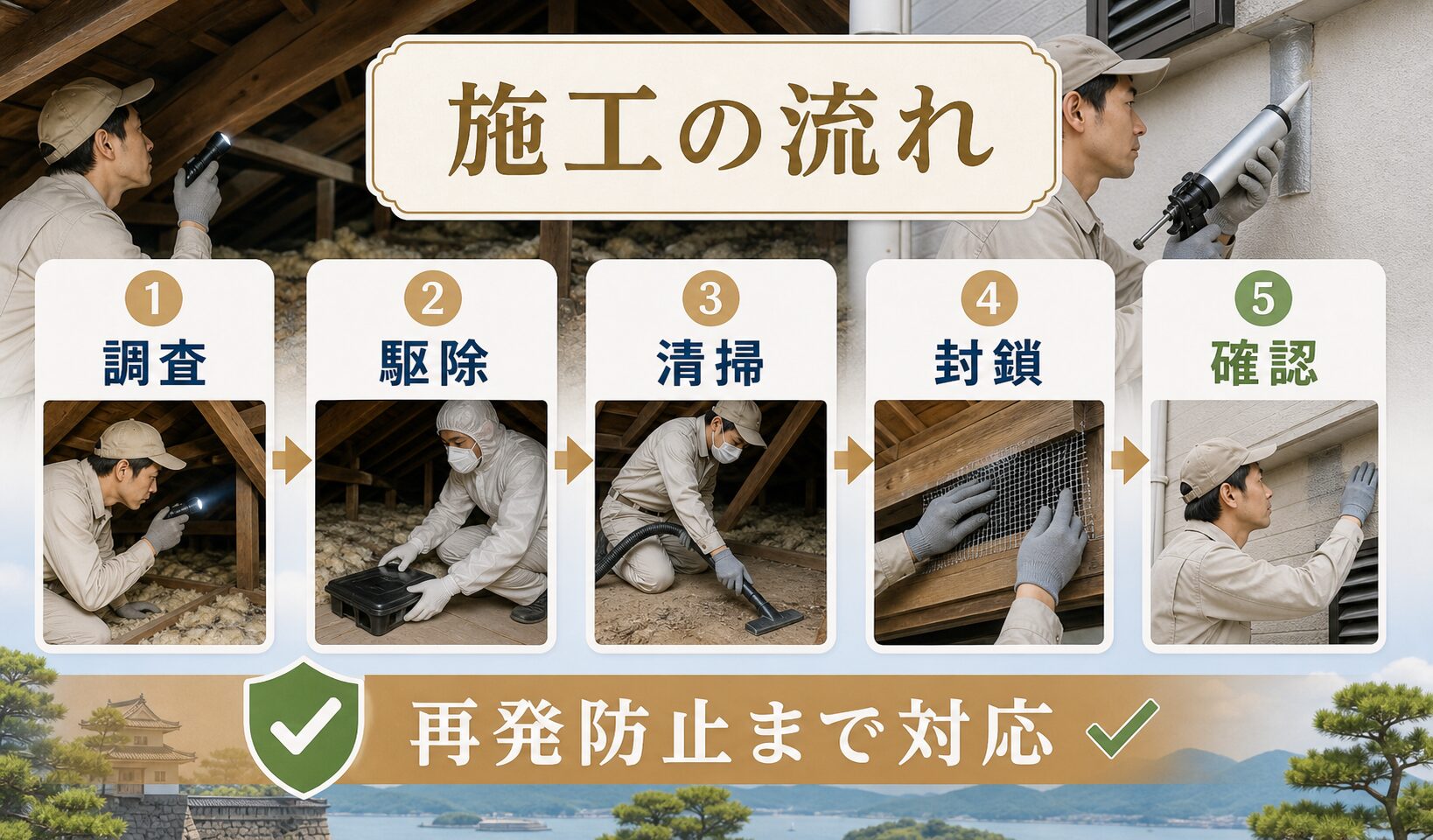 高松市のネズミ駆除で費用相場と見積もりを解説するイメージ