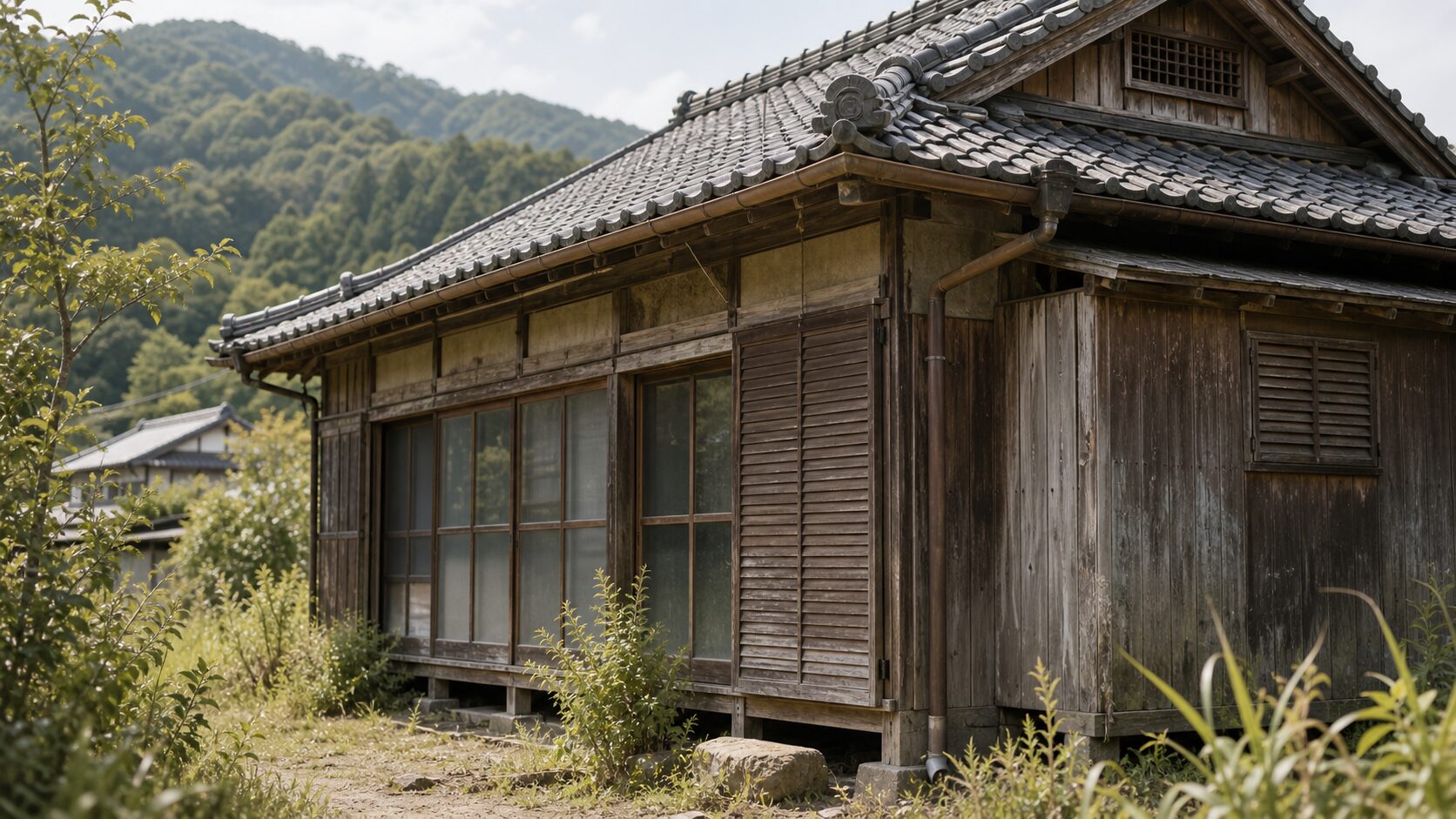 徳島の空き家でネズミの定着コロニーが形成されるリスクを示す写真