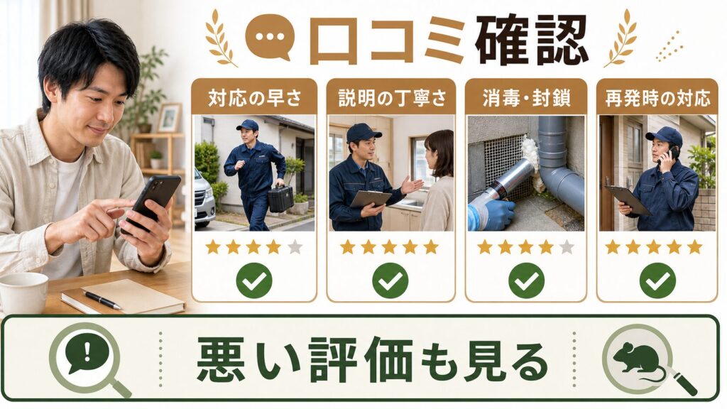 神奈川県のネズミ駆除業者の口コミ・評判比較