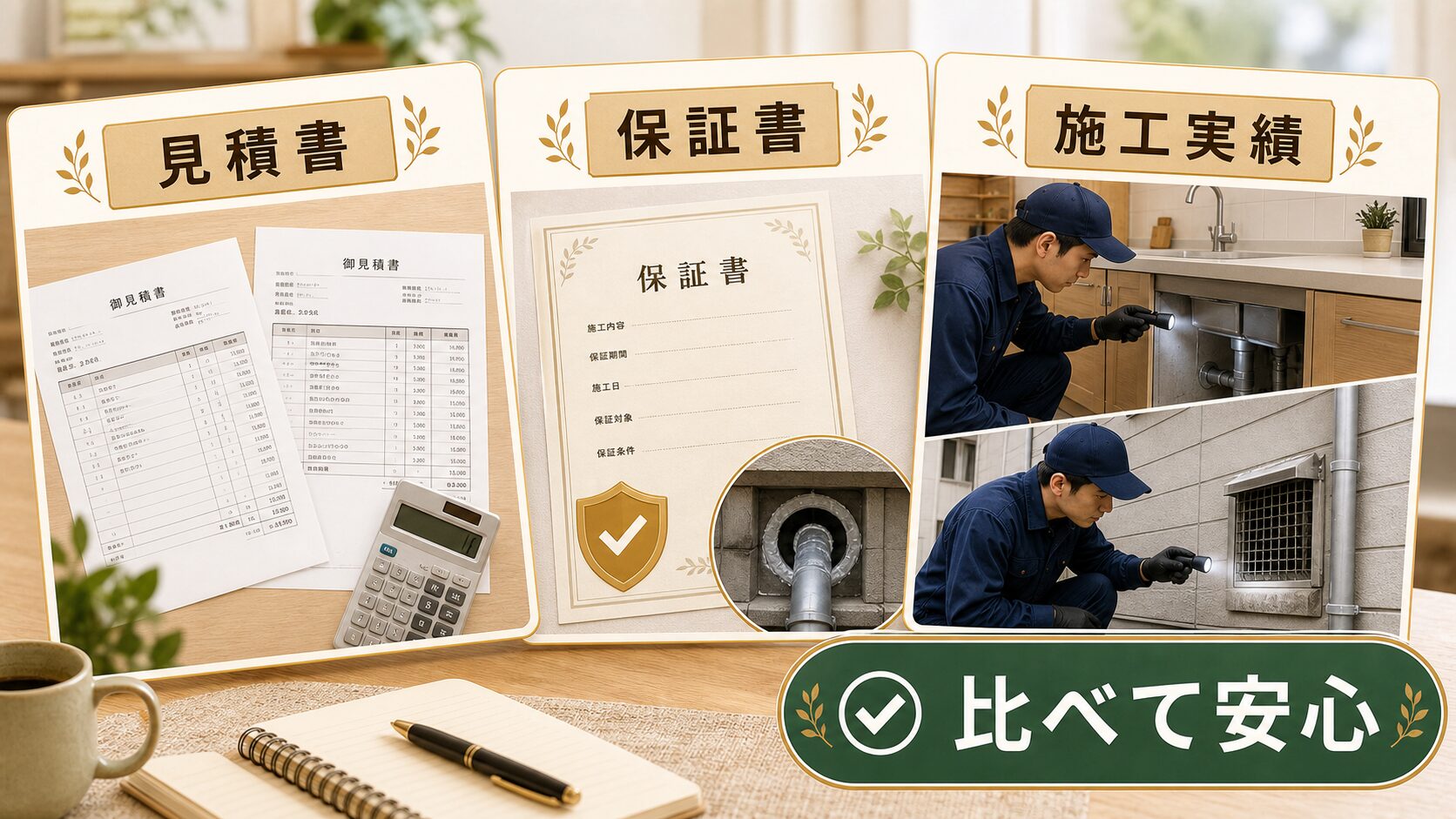 見積書を確認する人のイメージのイメージ