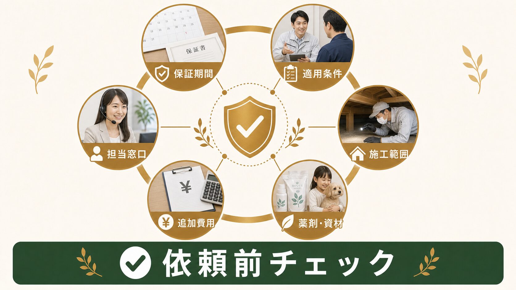 契約前チェックリスト|後悔しないための確認ポイントのイメージ