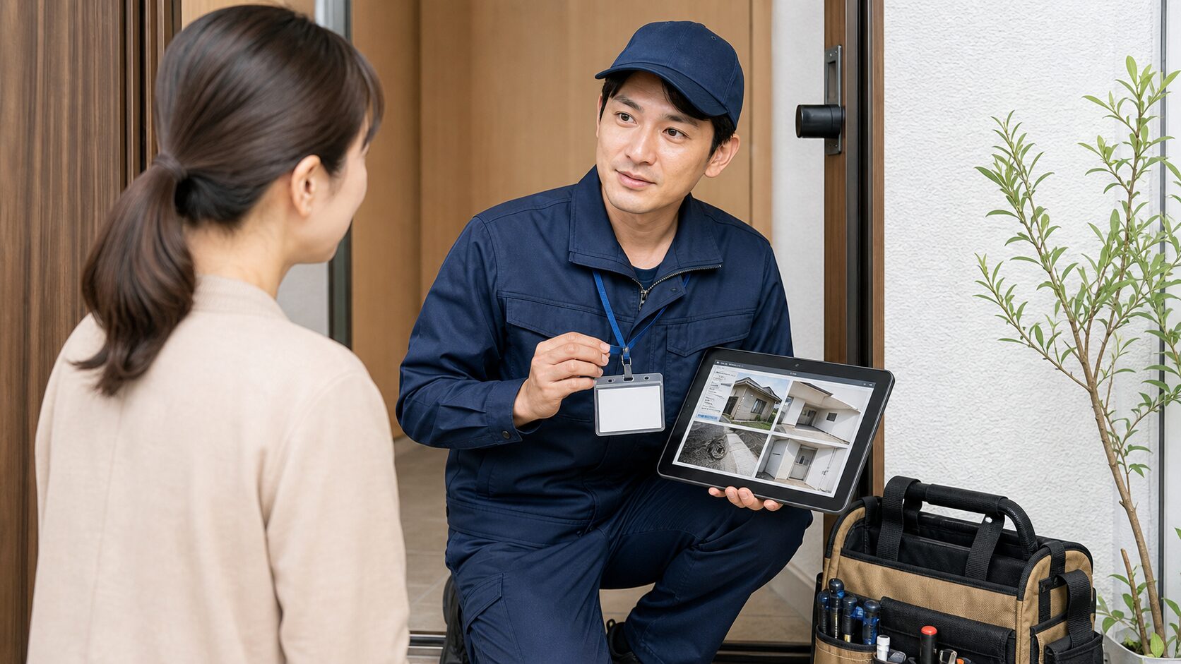 信頼できるネズミ駆除業者を確認するイメージ