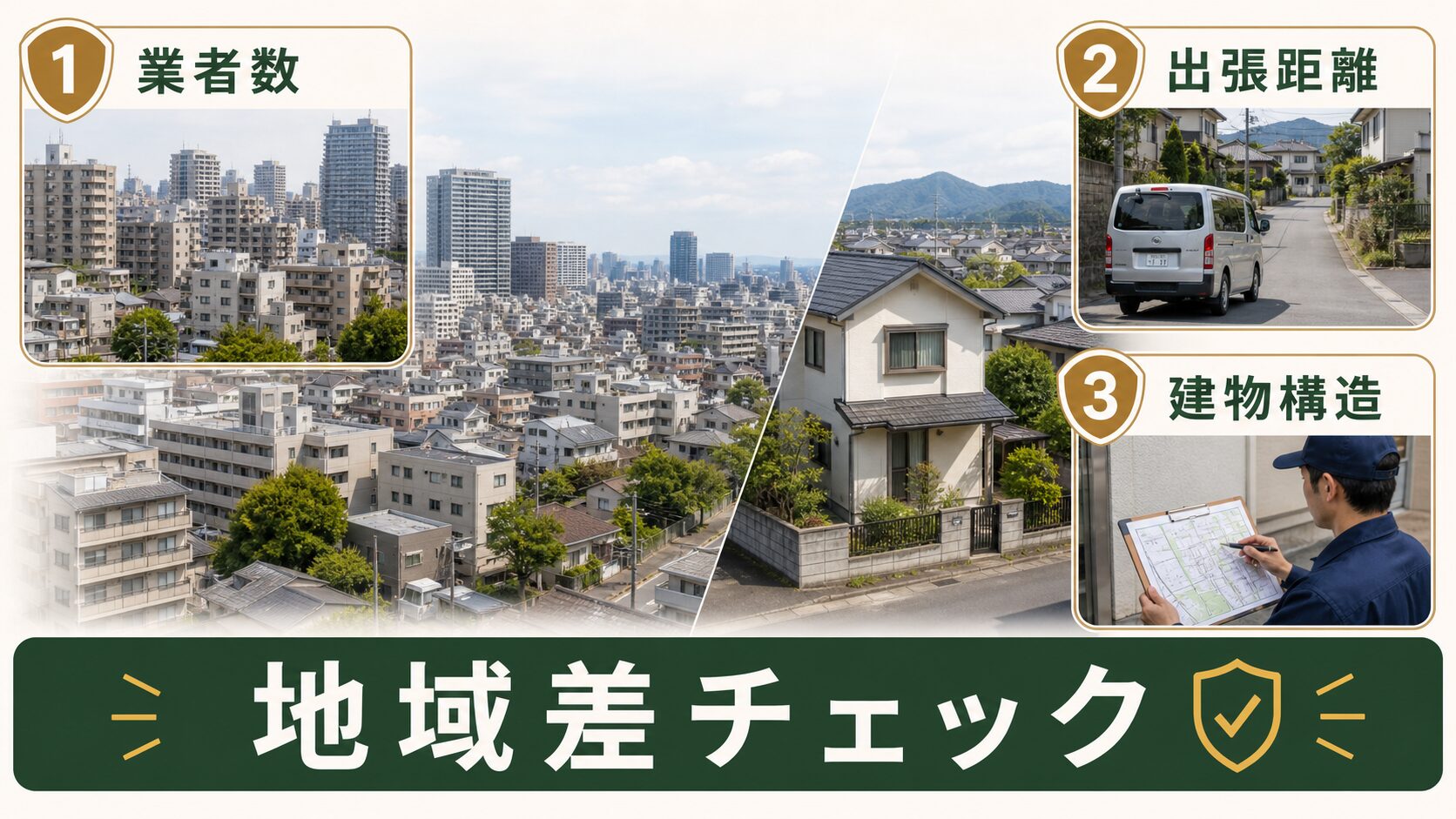 ネズミ駆除の費用相場が地域で変わる理由を解説するイメージ