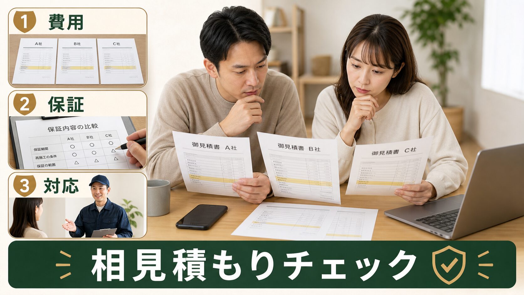 ネズミ駆除で相見積もりが必要な理由を解説するイメージ