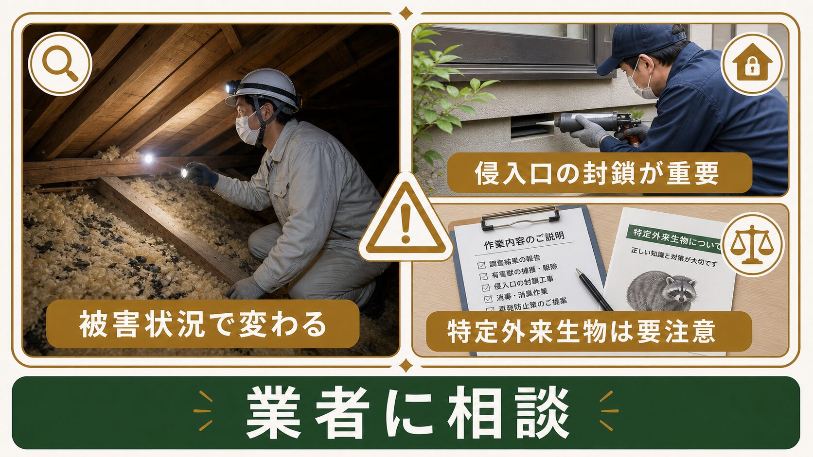 世田谷区のアライグマ駆除費用相場のイメージ