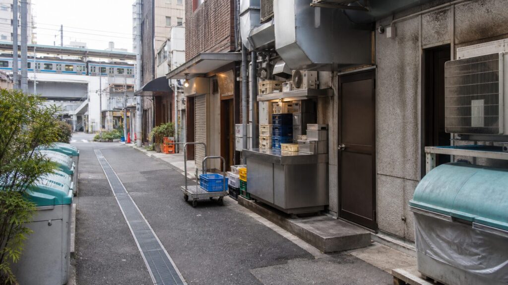 松戸駅前の商業施設・飲食店が並ぶエリアのイメージ