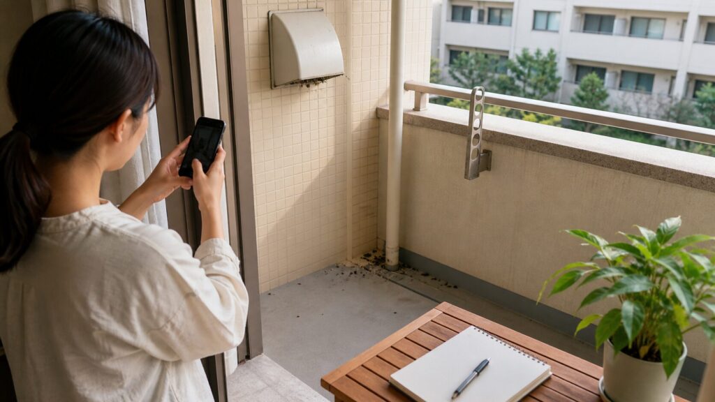 コウモリ被害を管理会社・管理組合に相談するイメージ