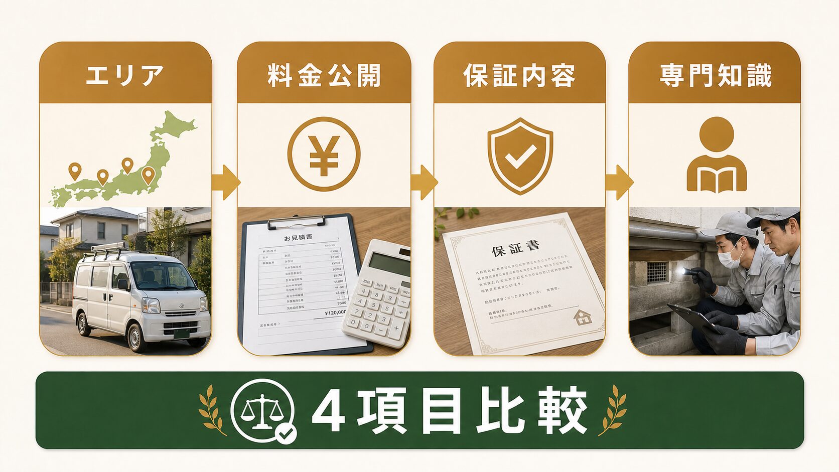 あおき消毒と比較したいネズミ駆除おすすめ業者TOP3のイメージ