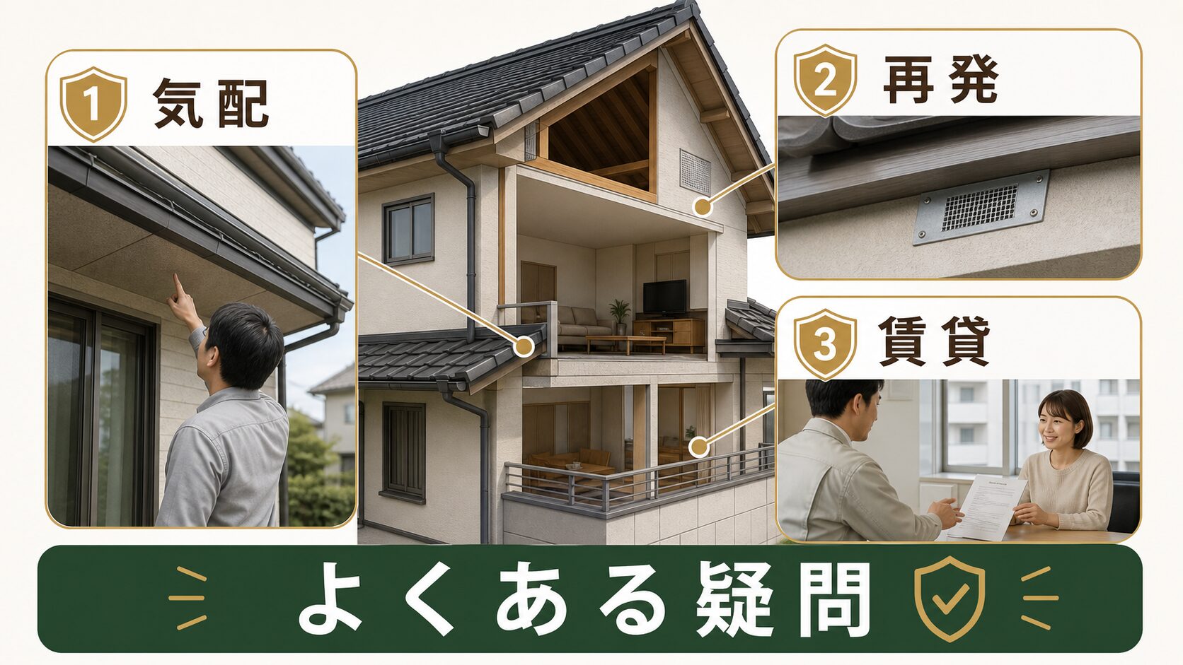 コウモリの追い出しでよくある疑問を整理するイメージ