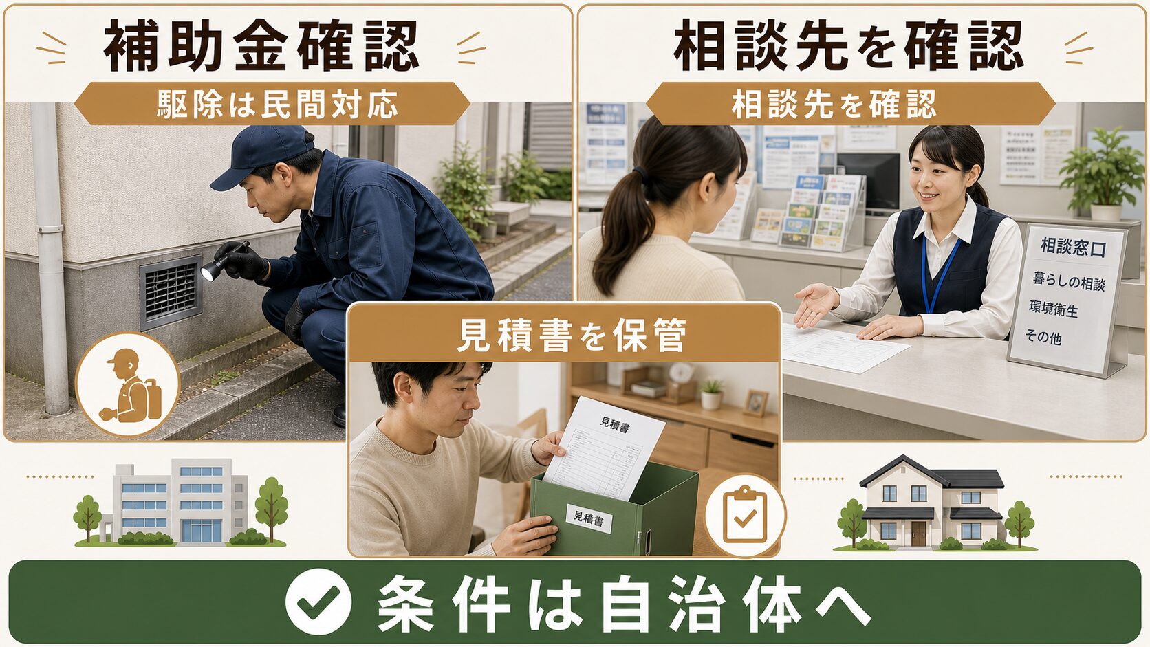 藤沢市の助成金制度を調べるイメージ