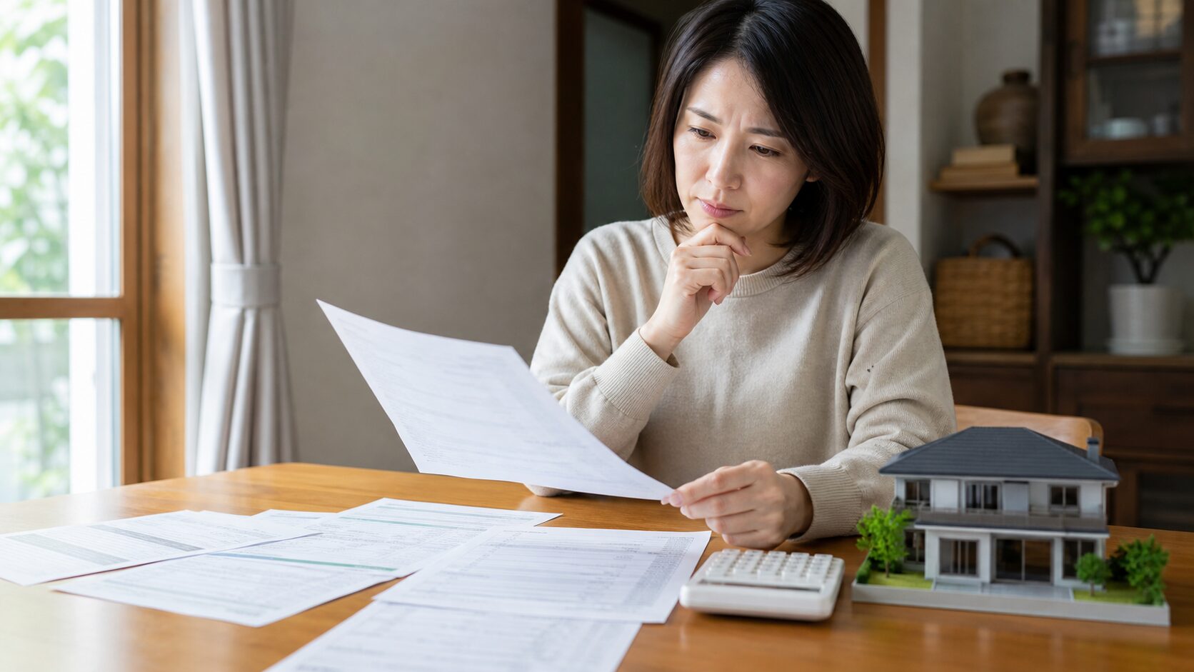 ハクビシン再発時の費用総額を確認するイメージ