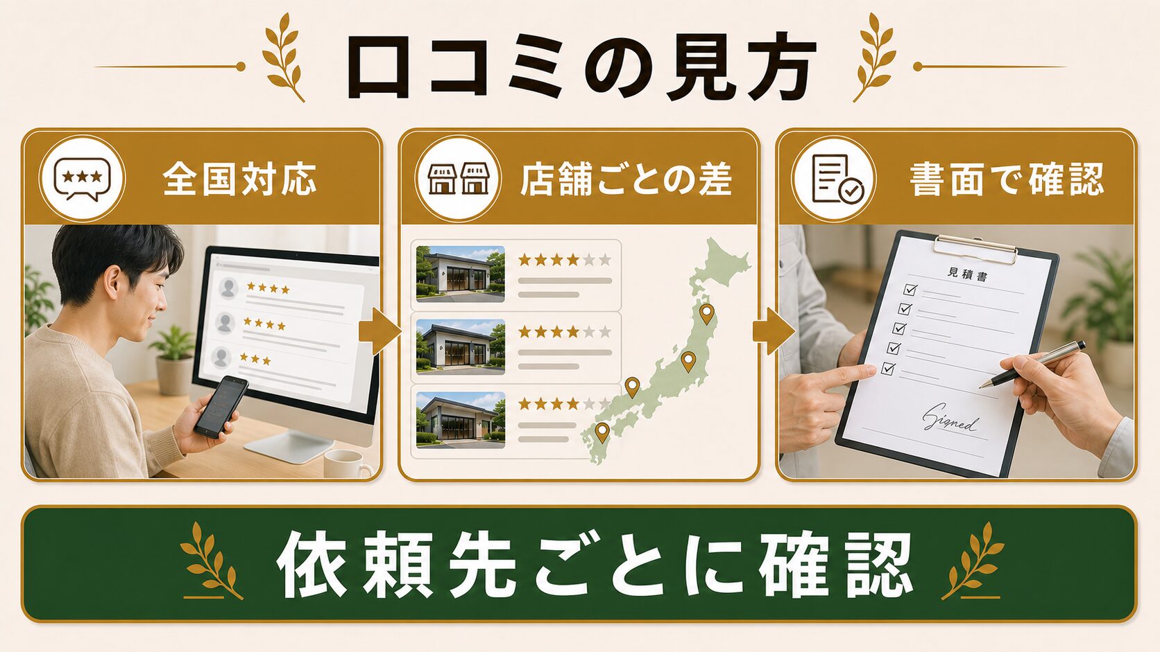 良い口コミ・評判のイメージ