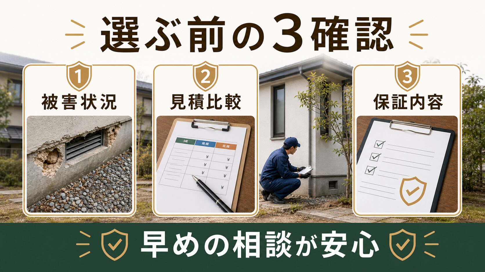 まとめ｜後悔しないカネシンの選び方のイメージ