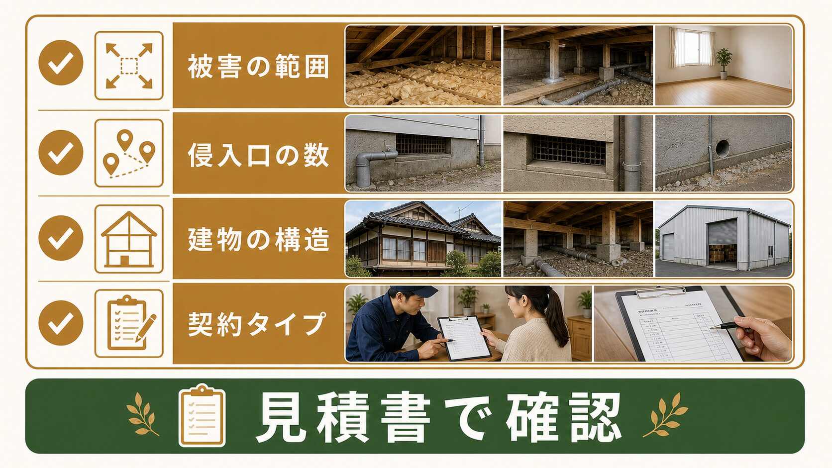 ねずみ110番の料金相場のイメージ