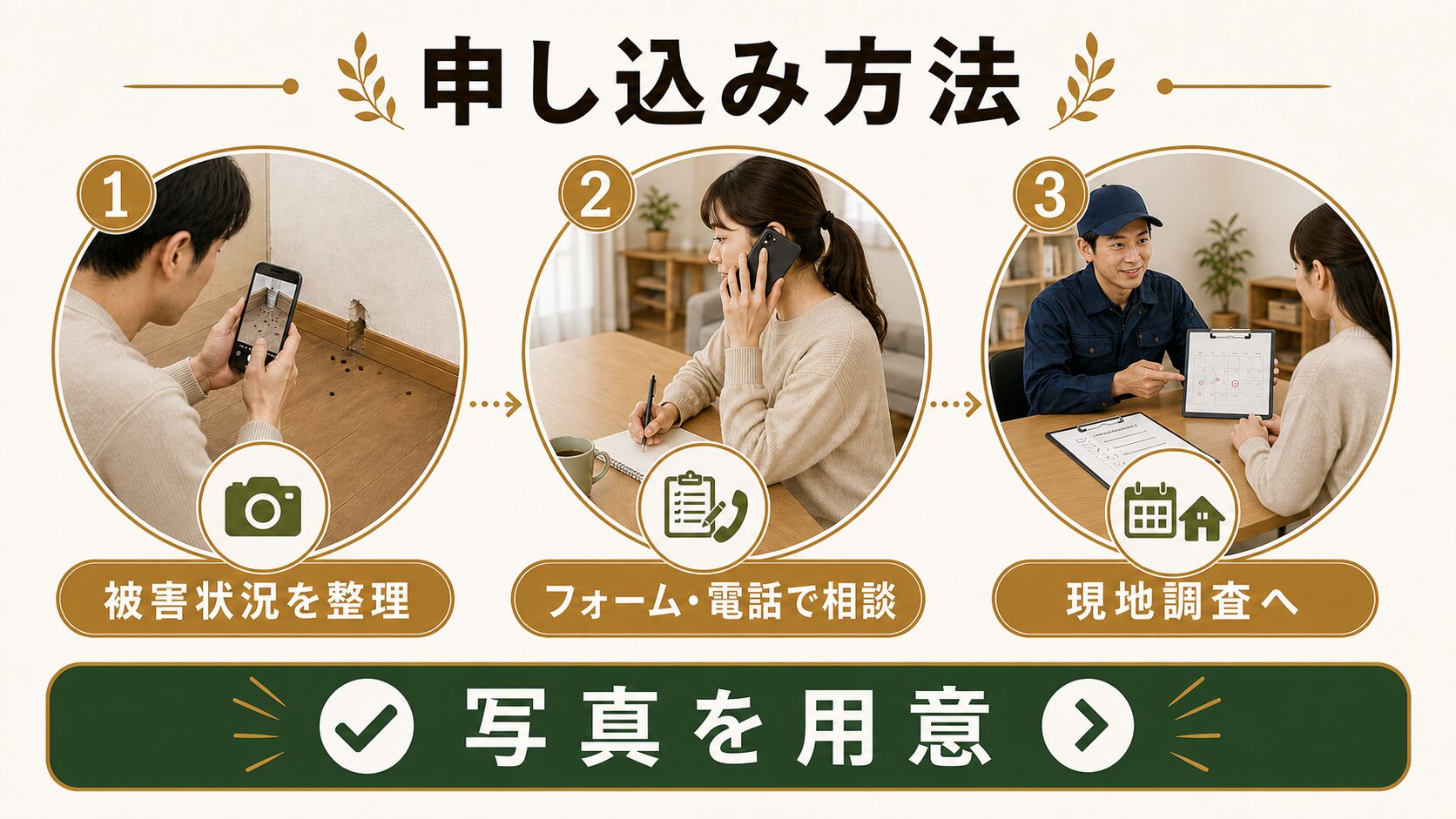 日東防疫株式会社が対応する6種類の支払い方法のイメージ