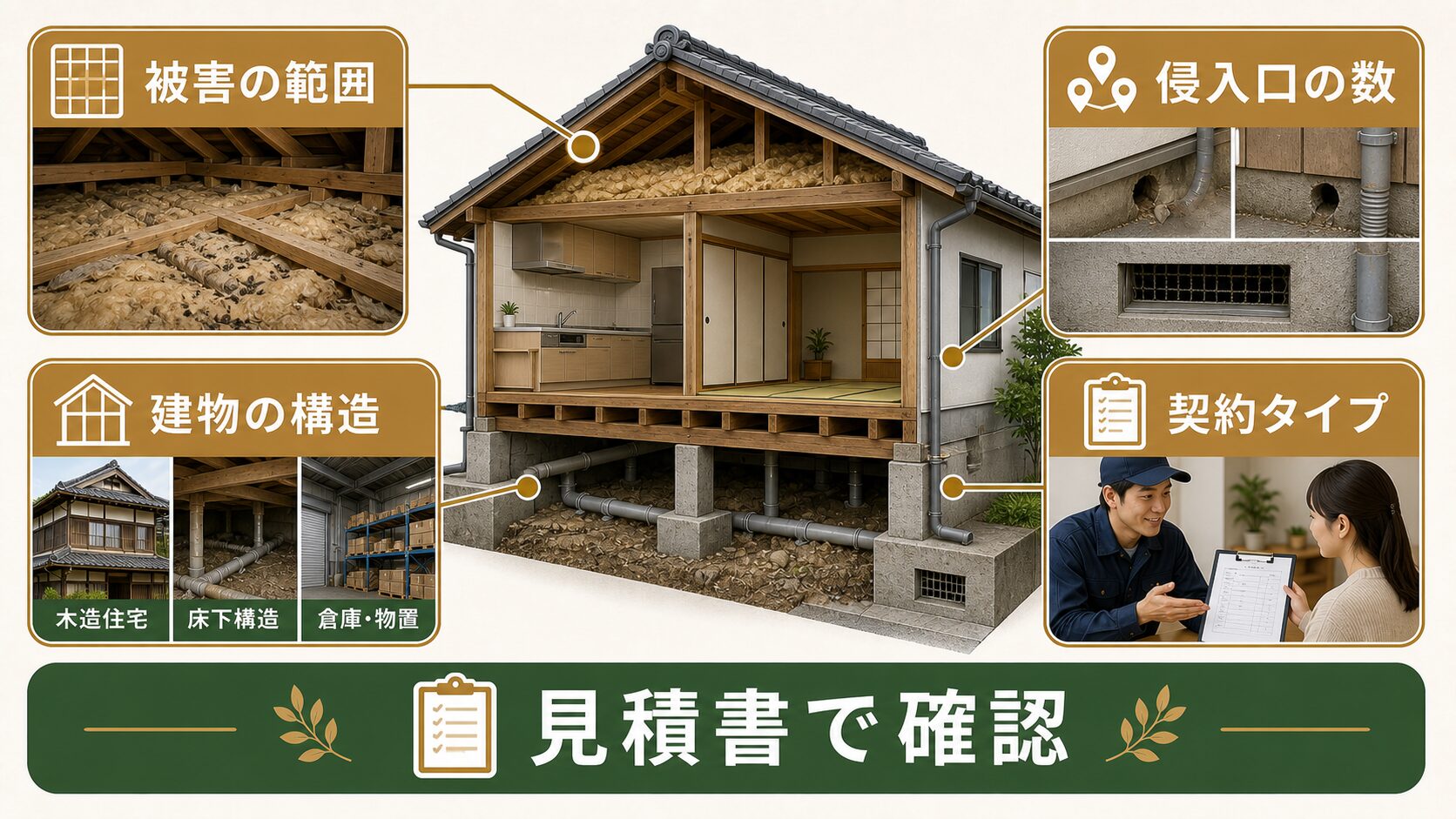 害獣BUZZの料金相場のイメージ