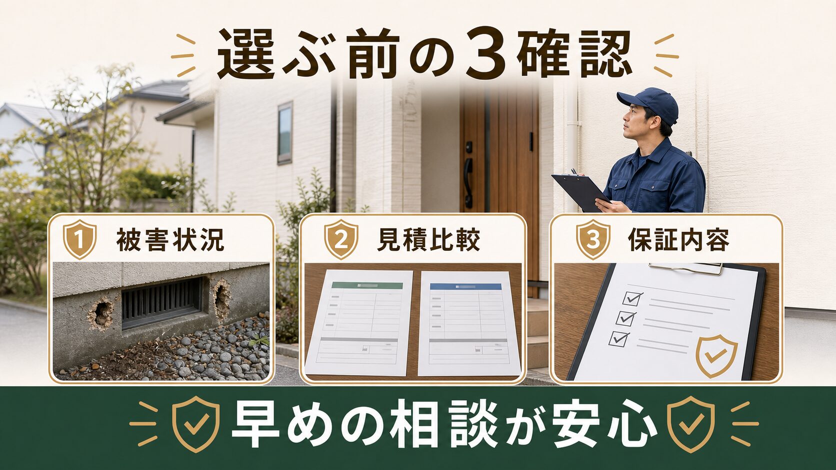 まとめ|オールコントロールサービスを選ぶべき人・比較して選ぶべき人のイメージ