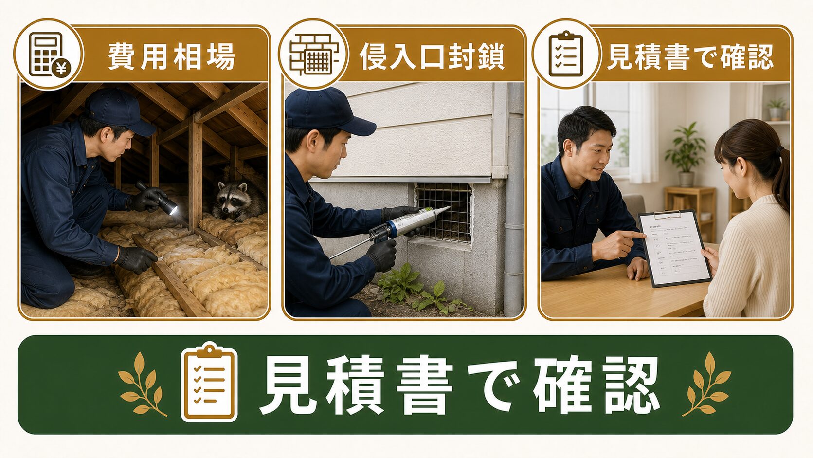 横浜市のアライグマ駆除費用相場のイメージ